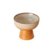 Miska ceramiczna tapas na nóżce 70's: rozmiar S, dunes