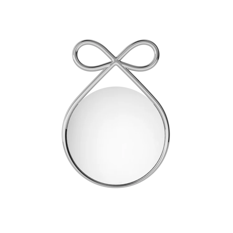 Lustro RIBBON, metal, różowe złoto