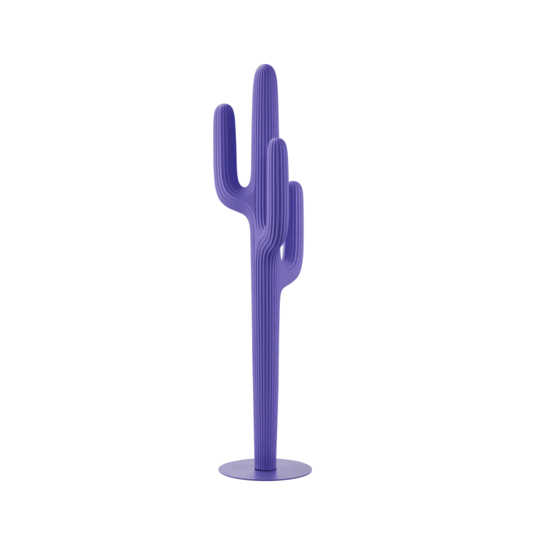 Wieszak SAGUARO outdoor purpurowy