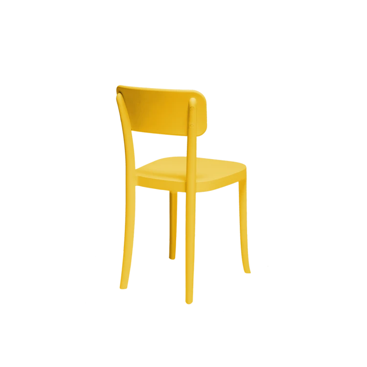 Zestaw 2 krzeseł K CHAIR żółty