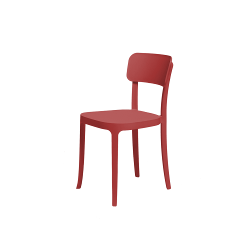 Zestaw 2 krzeseł K CHAIR czerwony