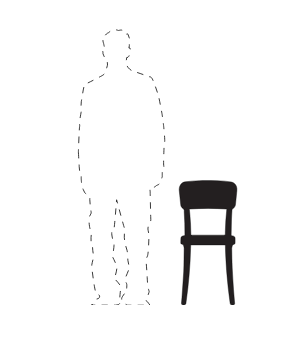 Zestaw 2 krzeseł K CHAIR czerwony