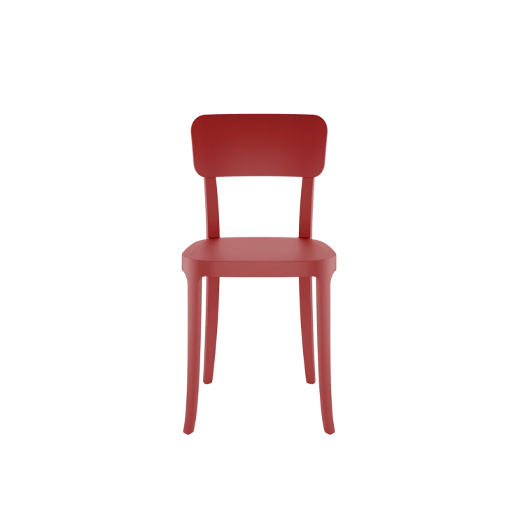 Zestaw 2 krzeseł K CHAIR czerwony