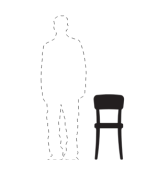 Zestaw 2 krzeseł K CHAIR zielony