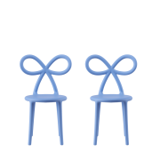 Zestaw 2 krzeseł RIBBON BABY, jasnoniebieski