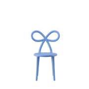 Zestaw 2 krzeseł RIBBON BABY, jasnoniebieski