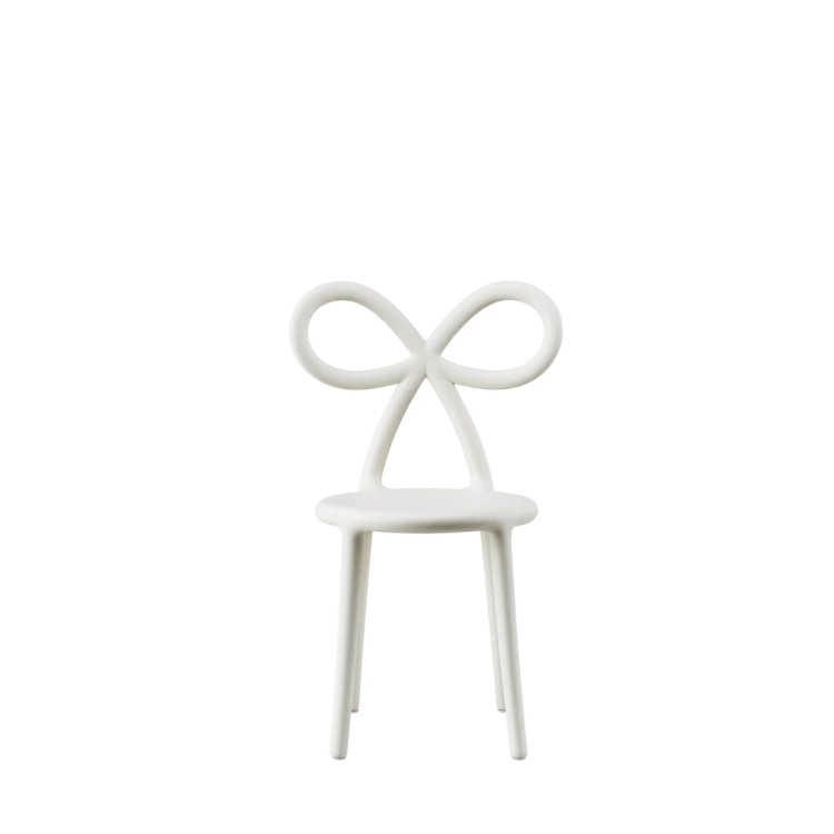 Krzesło RIBBON BABY białe/ Nika Zupanc