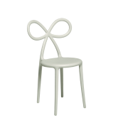 Zestaw 2 krzeseł Ribbon biały mat