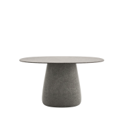 Stół COBBLE 135 cm mix szary