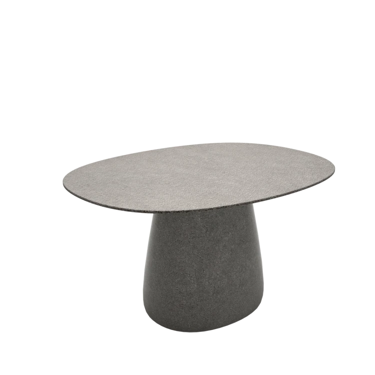 Stół COBBLE 135 cm mix szary
