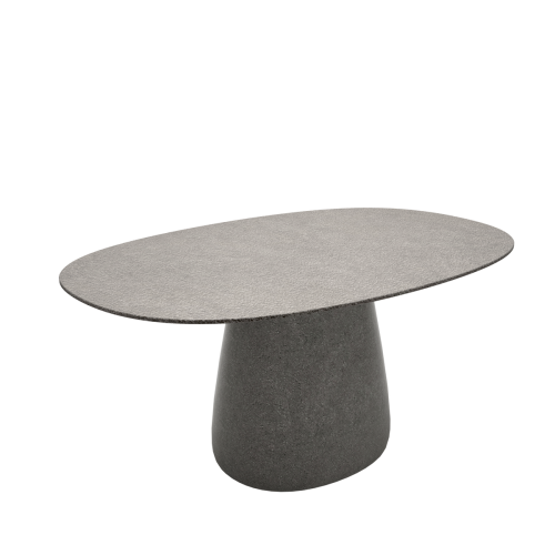 Stół COBBLE 160 cm mix szary