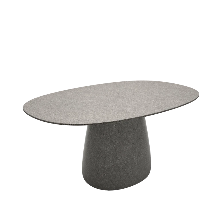 Stół COBBLE 160 cm mix szary