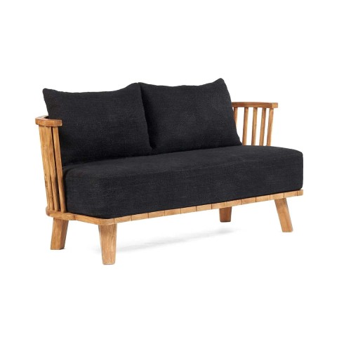 czarna sofa tekowa Malawi