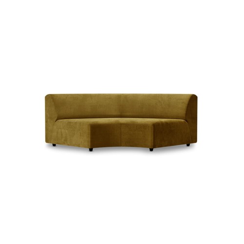 Sofa Jax: element okrągły, royal velvet, oliwkowy