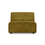Sofa Jax: element środkowy, royal velvet, oliwkowy