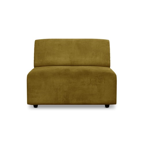 Sofa Jax: element środkowy, royal velvet, oliwkowy