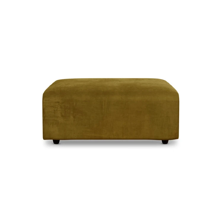 Sofa Jax: element podnóżek, royal velvet, oliwkowy