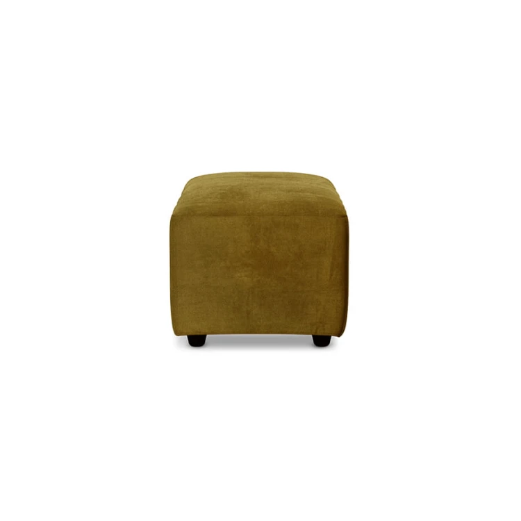 Sofa Jax: element podnóżek mały, royal velvet, oliwkowy