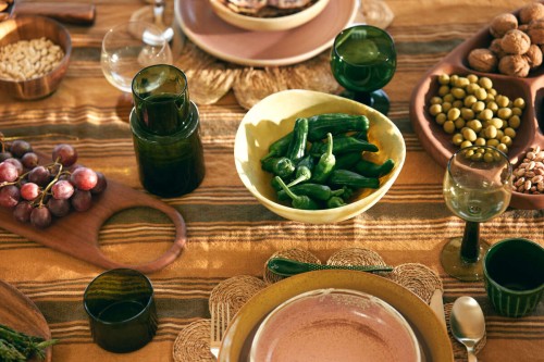 Miska Patio mustard