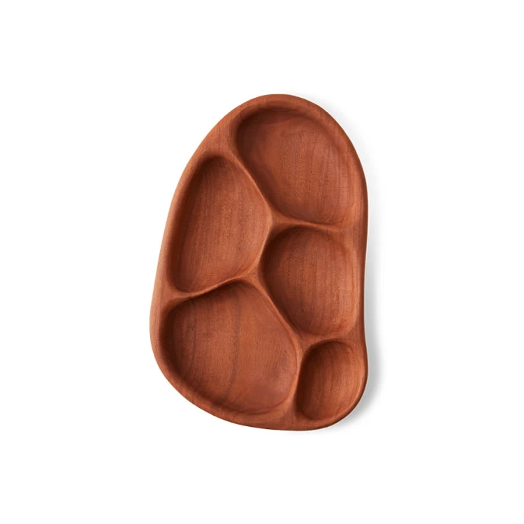 Tacka na przekąski, rozmiar M, drewno akacjowe
