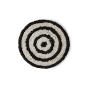 Dywanik łazienkowy, okrągły, momochromatyczny (ø80cm)