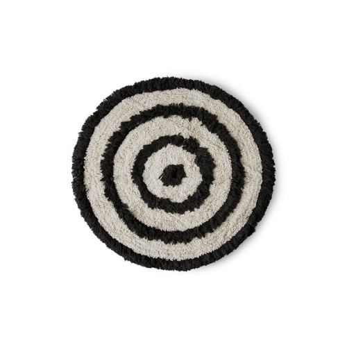 Dywanik łazienkowy, okrągły, momochromatyczny (ø80cm)