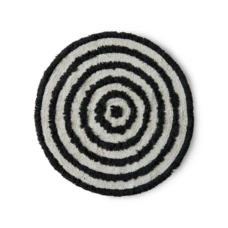 Dywanik łazienkowy, monochromatyczny (ø120cm)