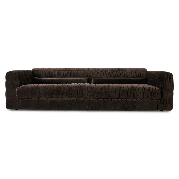 Kanapa CLUB: royal velvet, espresso