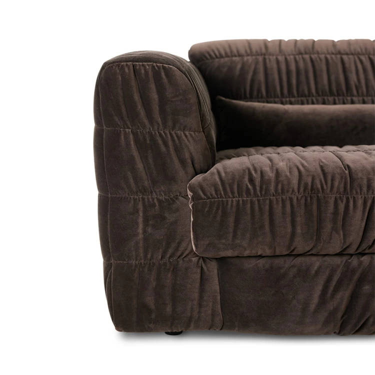 Kanapa CLUB: royal velvet, espresso