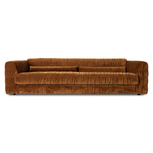 Sofa CLUB royal velvet, karmelowy