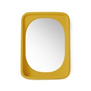 Lustro Curve żółty