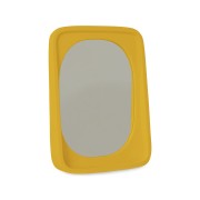 Lustro Curve żółty