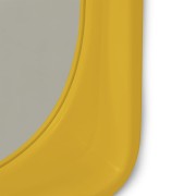 Lustro Curve żółty