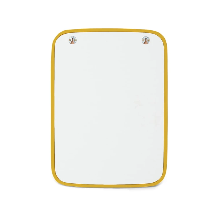 Lustro Curve żółty