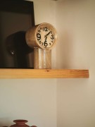Zegar ceramiczny Retro cream
