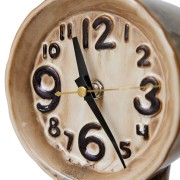 Zegar ceramiczny Retro cream