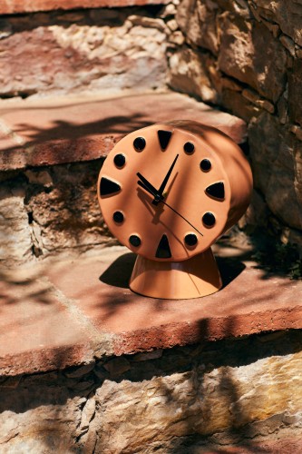 Zegar ceramiczny Retro brzoskwiniowy