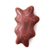 Miska do serwowania w kształce muszli, coral