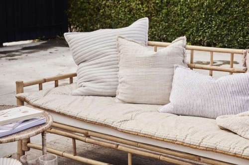 Lene Bjerre - poduszka na ławkę beżowa 180x70 Ivillia