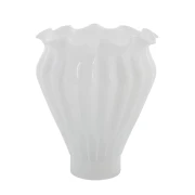 Lene Bjerre- biały wazon Verinne 28,5 cm