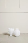 Lene Bjerre- biały wazon Verinne 28,5 cm