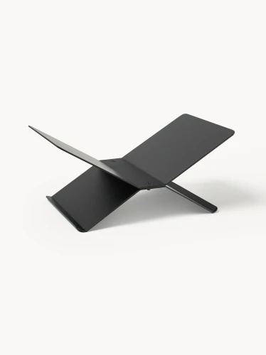 Stojak na ksiązki czarny