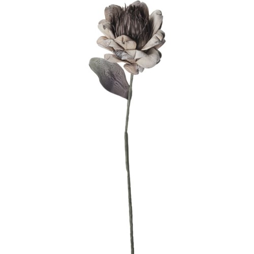 Lene Bjerre - beżowy kwiat dekoracyjny Happia 95X21X16