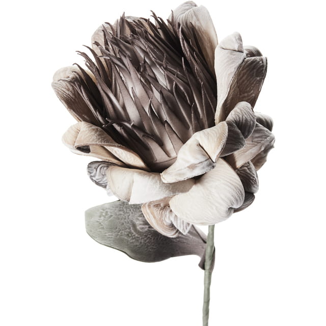 Lene Bjerre - beżowy kwiat dekoracyjny Happia 95X21X16
