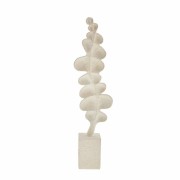 Lene Bjerre- biała dekoracjna figurka na parapet Sille 33 cm