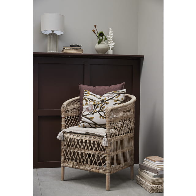 Lene Bjerre- biała dekoracjna figurka na parapet Sille 33 cm