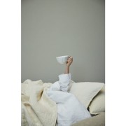 Lene Bjerre- bawełniana poszewka na poduszkę 60x40 Isadora złamana biel