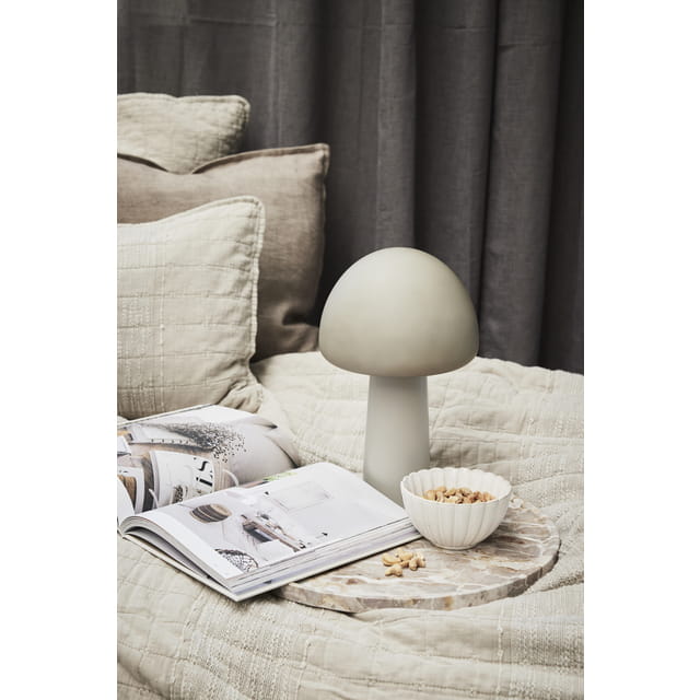 Lene Bjerre- bawełniana poszewka na poduszkę 60x40 Isadora beżowa