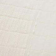 Lene Bjerre - pikowana bawełniana narzuta 240x260 Isadora jasna