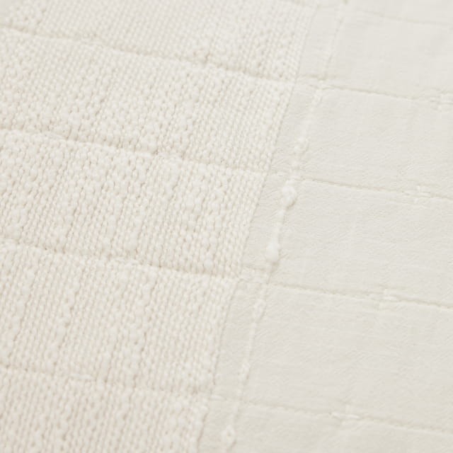 Lene Bjerre - pikowana bawełniana narzuta 240x260 Isadora jasna